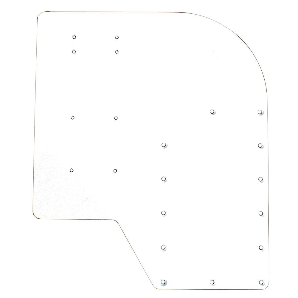 Sea Brackets Sea Brackets Large Offset Trolling Motor Plate Boat Outfitting