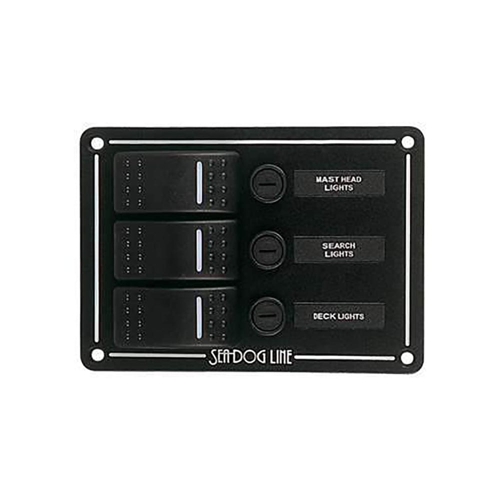 Sea-Dog Sea-Dog Switch Panel 3 Circuit Electrical
