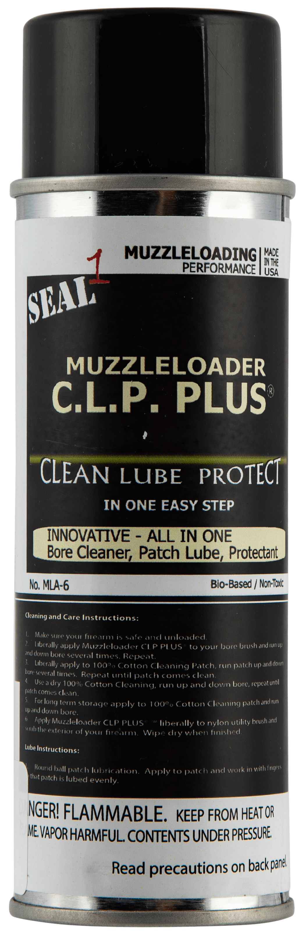 Seal 1 Seal 1 Clp Plus, Seal1 Mla-6   Muzzleloader Clp Plus Aerosol  6 Oz Gun Care