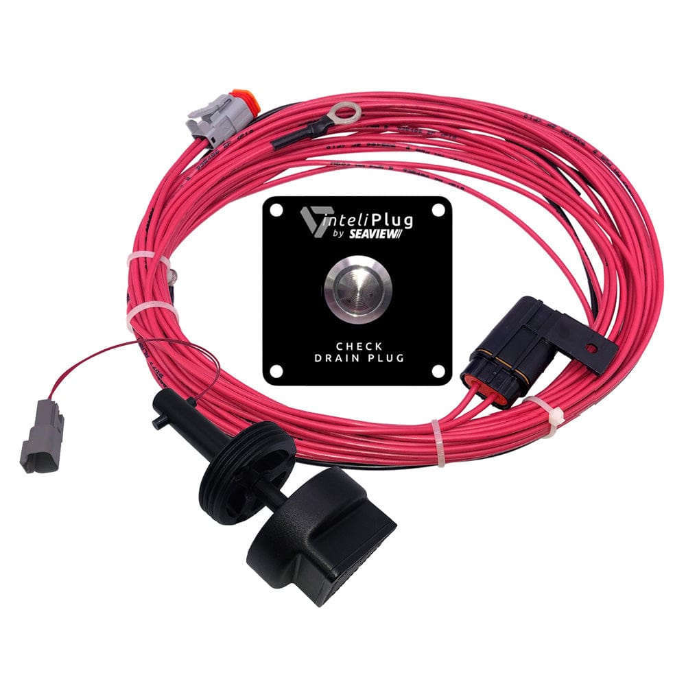 Seaview Seaview Inteliplug ProXT Captive Drain Plug, Garboard Assembly, Sensor & Deutsch Plug Pigtail w/Plug-and-Play Harness Marine Plumbing & Ventilation