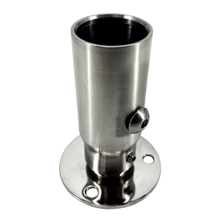 Seaview Seaview Starlink Stainless Steel 1"-14 Threaded Adapter & Stainless Steel Fixed Base Communication