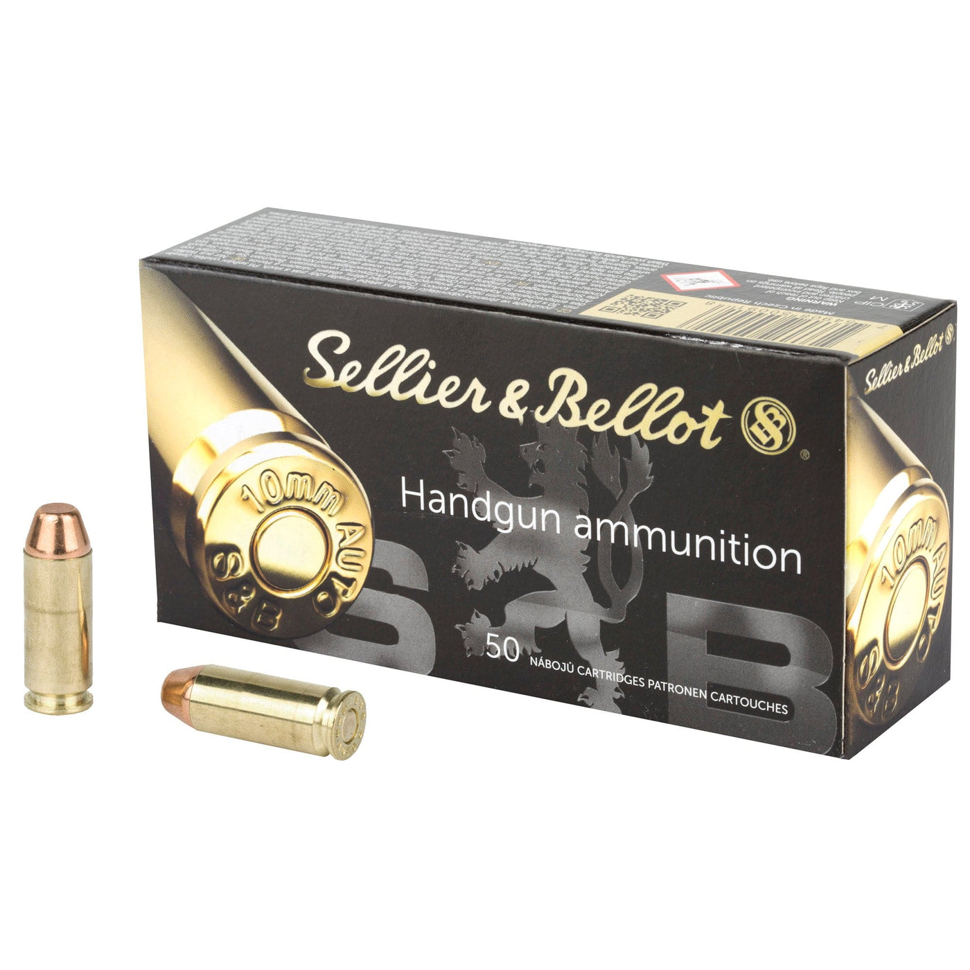 Sellier & Bellot S&b 10mm 180gr Fmj 50/1000 Ammunition