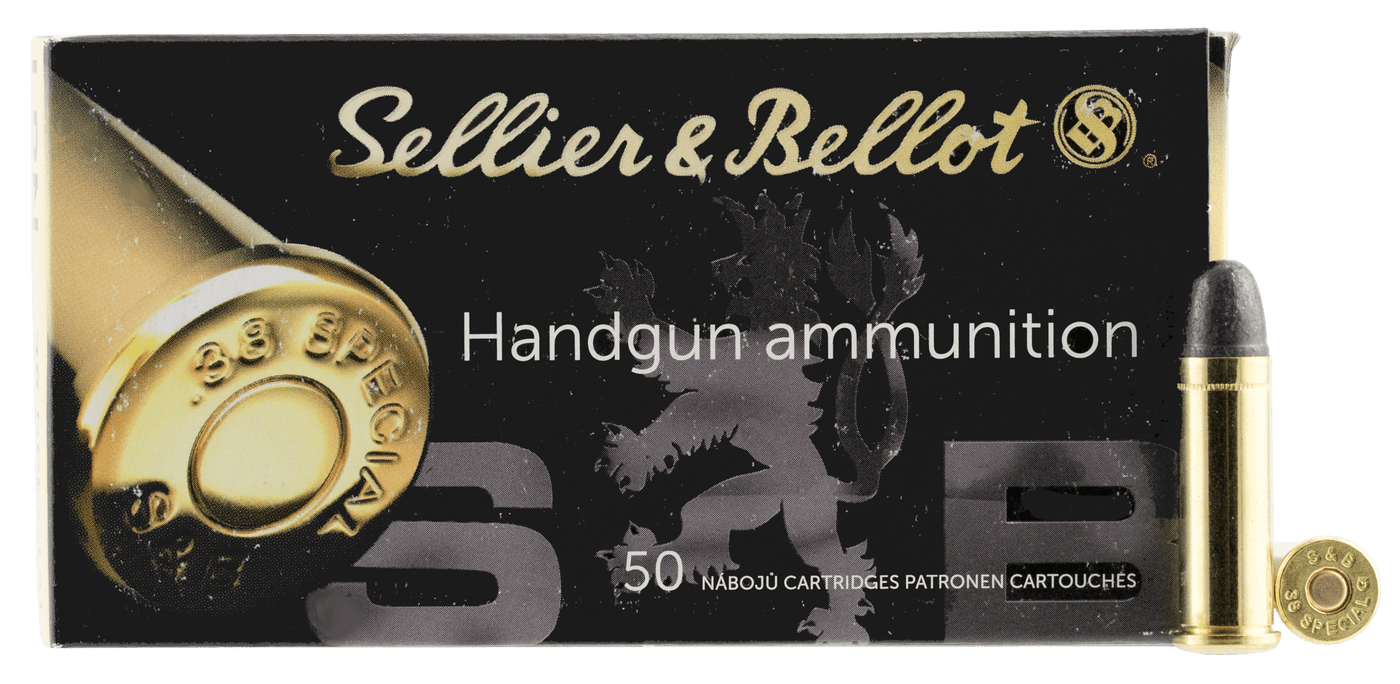 Sellier & Bellot S&b 38 Special 158gr Lrn - 50rd 20bx/cs Ammo