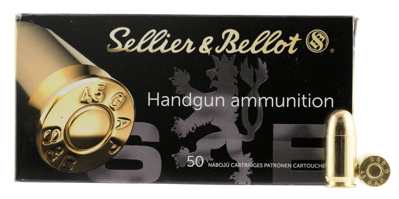 Sellier & Bellot S&b 45 Gap 230gr Fmj-rn - 50rd 20bx/cs Ammo