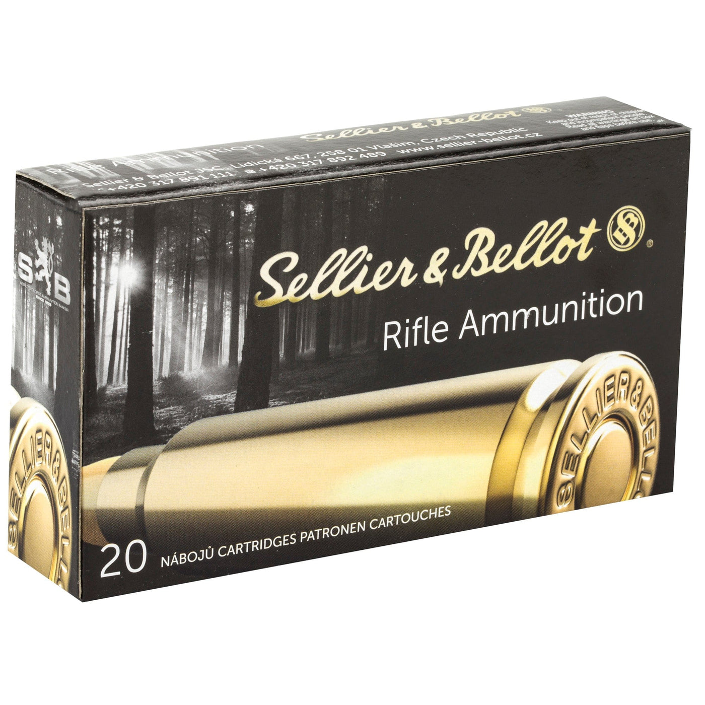 Sellier & Bellot S&b 6.5 Creed 156gr Sp 20/500 Ammo
