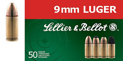 Sellier & Bellot S&b 9mm Luger 115gr Jhp - 50rd 20bx/cs Ammo