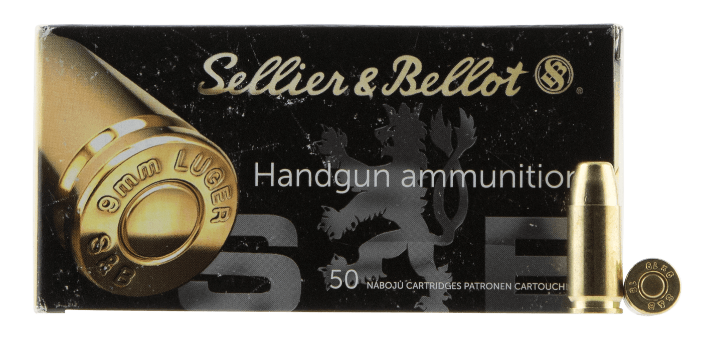 Sellier & Bellot S&b 9mm Subsonic 150gr Fmj 50/1000 Ammo