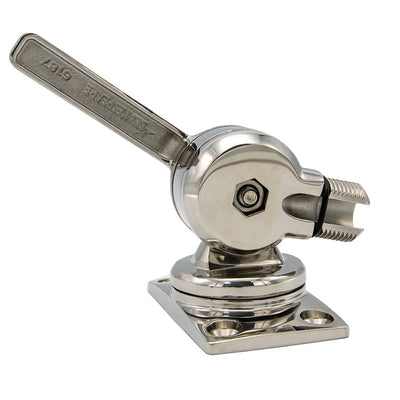 Shakespeare Shakespeare 6187 Sleek & Compact Stainless Steel Rotatable 4-Way Ratchet Mount Communication