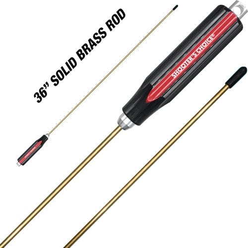 Shooters Choice Shooters Choice 36" Brass Rod - .22 Cal & Larger Gun Care