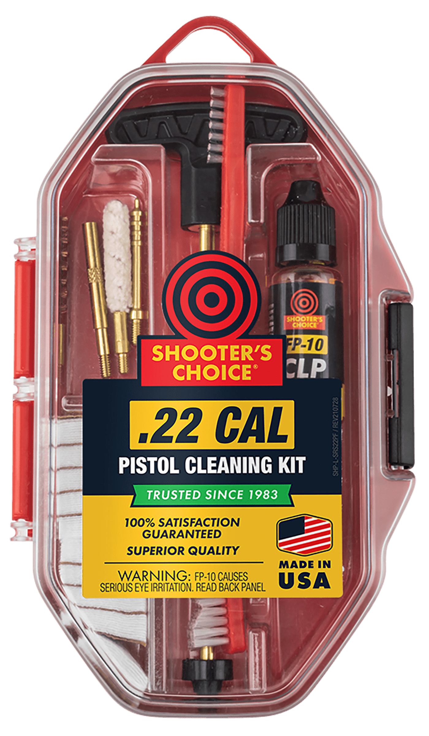 Shooters Choice Shooters Choice Cleaning Kit, Shf  Srs-22p    22 Pistol Gun Cleaning Kit Gun Care