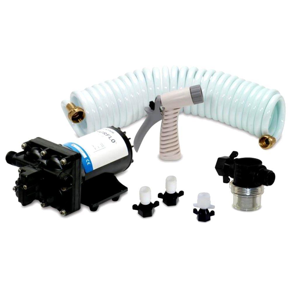 Shurflo by Pentair Shurflo by Pentair BLASTER™II Washdown Kit - 12VDC, 3.5GPM w/25' Hose, Nozzle, Strainer & Fittings Marine Plumbing & Ventilation