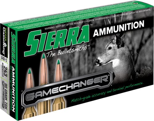 Sierra Bullets Sierra 243 Win 90gr Tgk - 20rd 10bx/cs Gamechanger Ammo