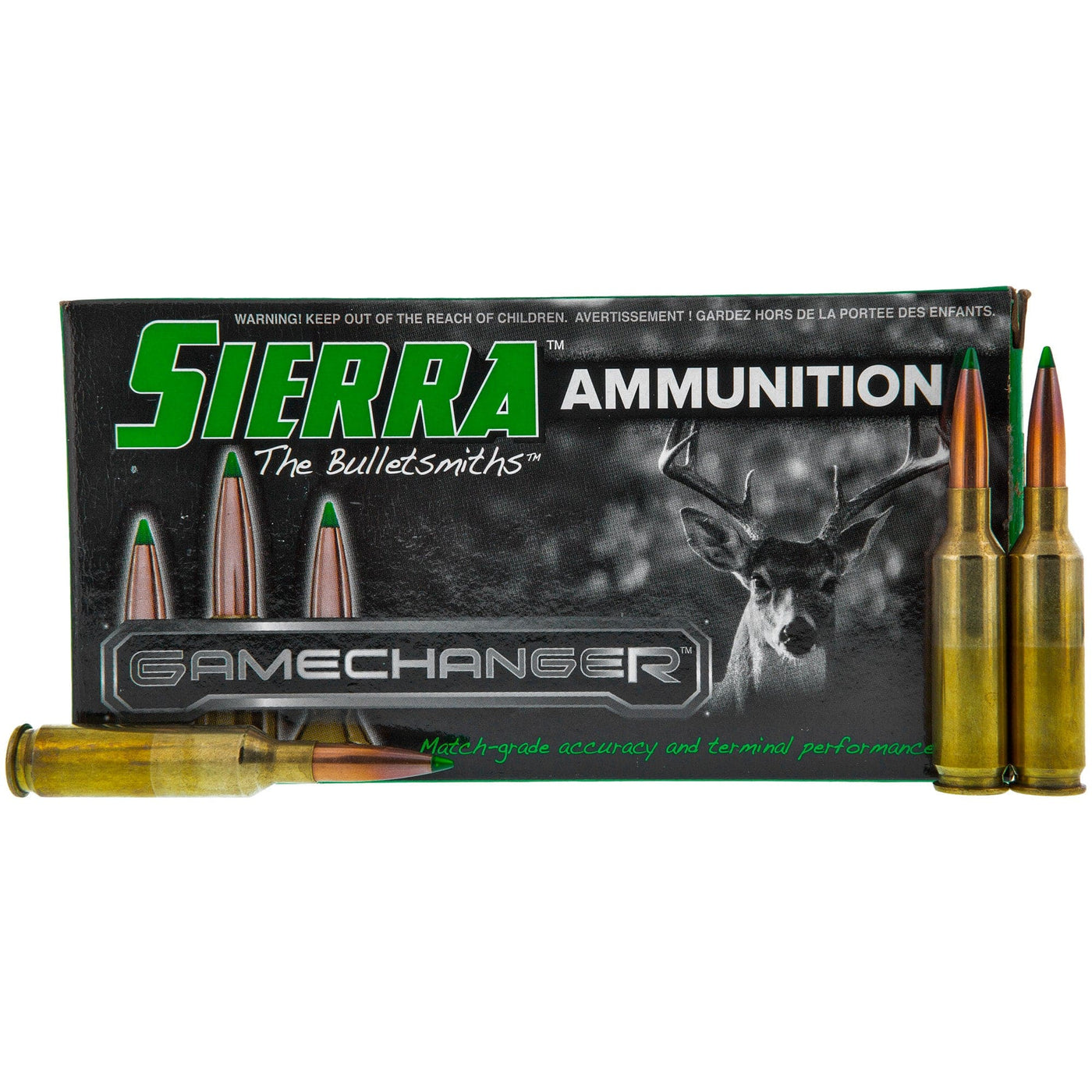 Sierra Sierra Gamechanger Rifle Ammo 270 Win. 140 Gr. Tgk 140 grain / 270 win Ammo