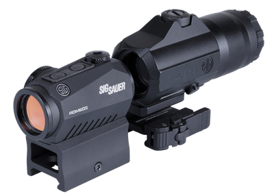 Sig Sauer Electro-Optics Sig Optics Romeo5/juliet3x - Magnifier Combo 2moa Black Optics
