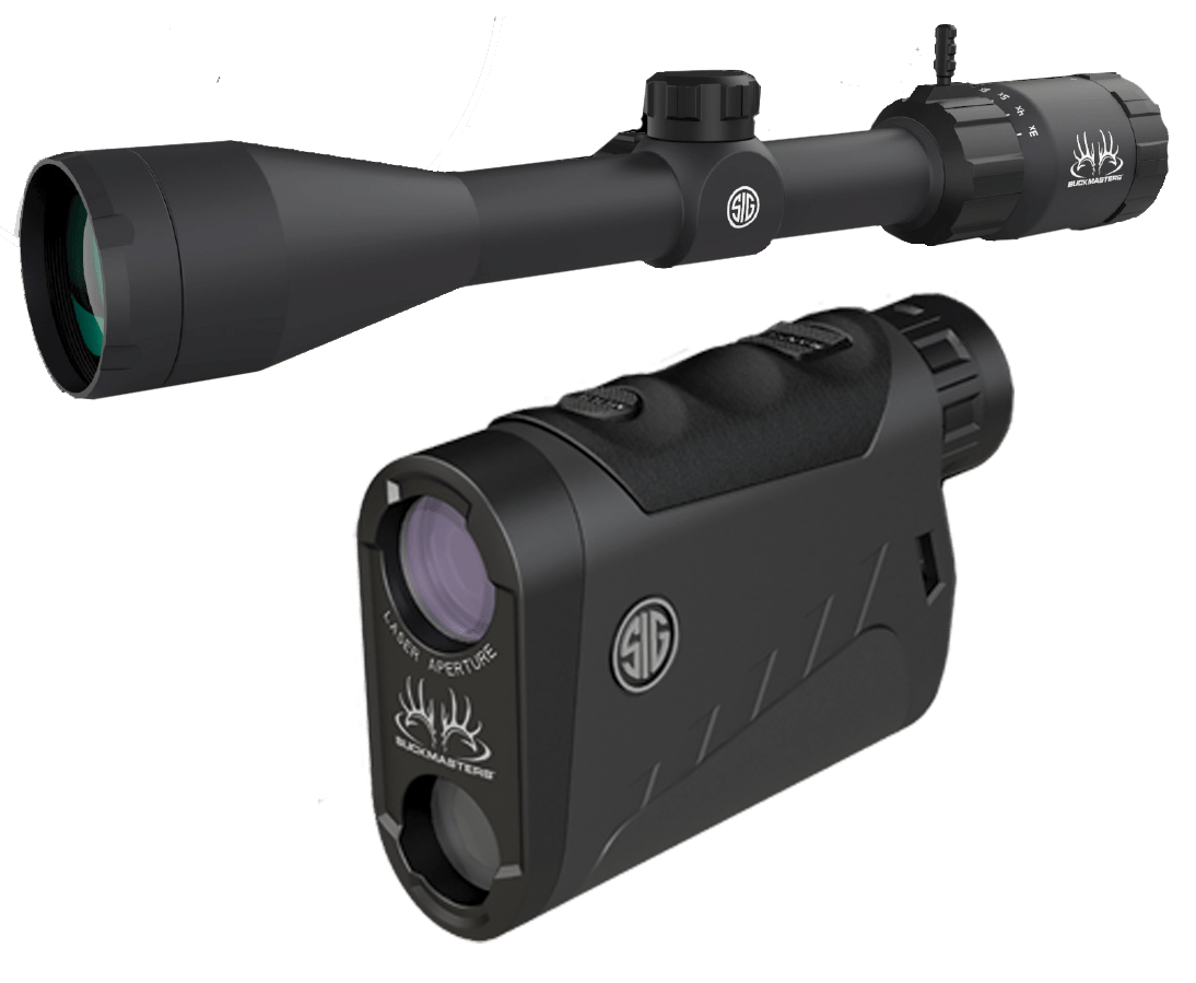 Sig Sauer Electro-Optics Sig Sauer Buckmaster Scope And Rangefinder Kit 3-12x44mm Bbc W/ Buckmaste 1500 Rangefinder Optics