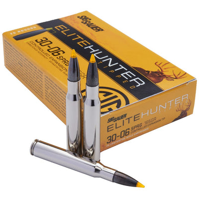 Sig Sauer Sig Sauer Elite Tipped Hunting Rifle Ammo 30-06 Sprg. 165 Gr. Cet 20 Rd. Ammo