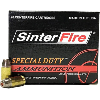 SINTERFIRE INC Sinterfire Special Duty Pistol Ammo 38 Spcl. 110 Gr. Hp 20 Rd. Ammo