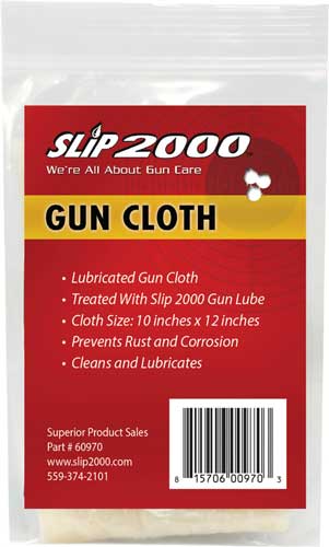 SLIP 2000 (SPS MARKETING) Slip 2000 Gun Cleaning Cloth - 10"x12" Gun Care