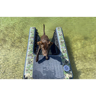 Solstice Watersports Solstice Watersports Inflatable PupPlank Dog Ramp - XL Sport - Camo Outdoor