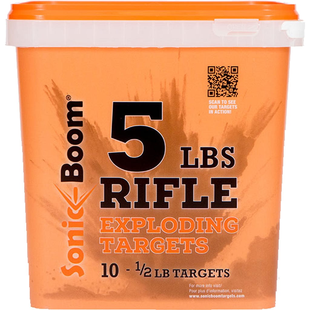 Sonic Boom Sonic Boom Exploding Rifle Targets 1/2 Lb. 10 Pk. Shooting Gear and Acc