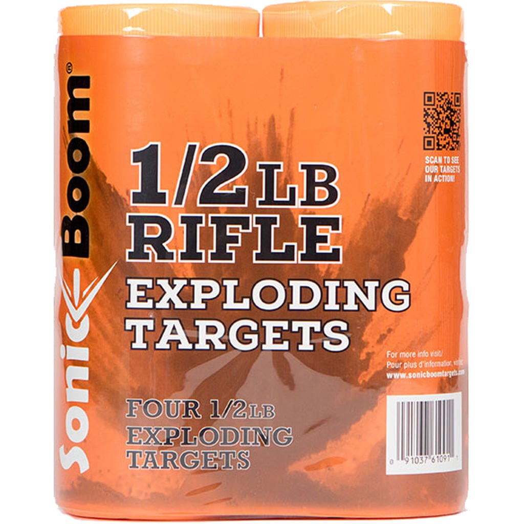 Sonic Boom Exploding Rifle Targets 1/2 Lb. 4 Pk. – Texas Fowlers