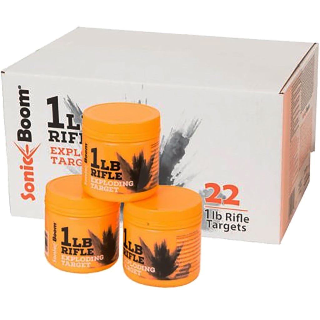 Sonic Boom Exploding Rifle Targets 1 Lb. 22 Pk. – Texas Fowlers
