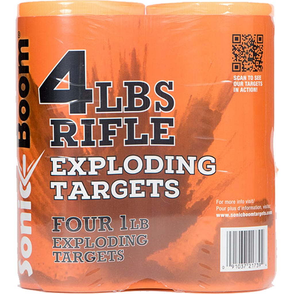 Sonic Boom Sonic Boom Exploding Rifle Targets 1 Lb. 4 Pk. Shooting Gear and Acc