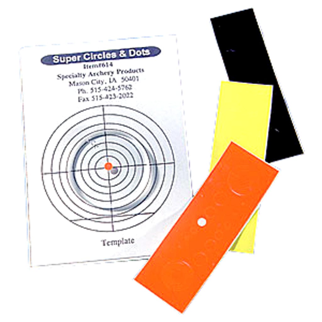 Specialty Archery Specialty Archery Circles/dots Black/orange/yellow Sights