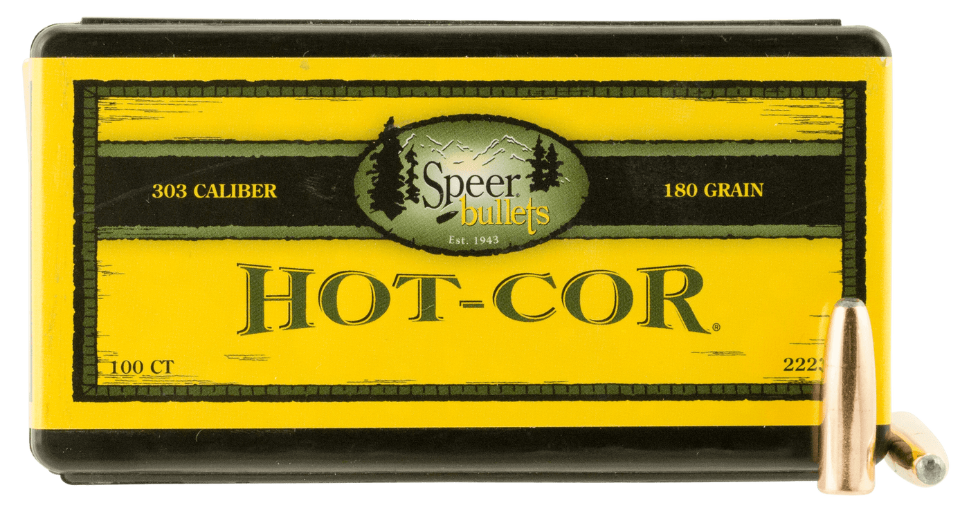 Speer Ammo Speer Ammo Hot-cor, Speer 2223      Bull .311 180 Rn               100 Reloading