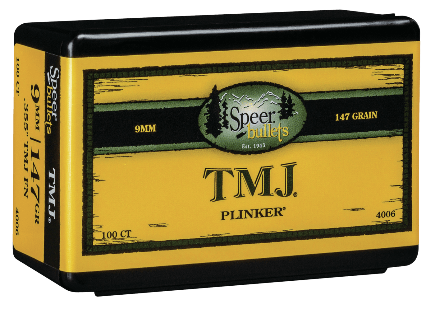 Speer Ammo Speer Ammo Tmj, Speer 4006      Bull .355 147 Tmj              100 Reloading