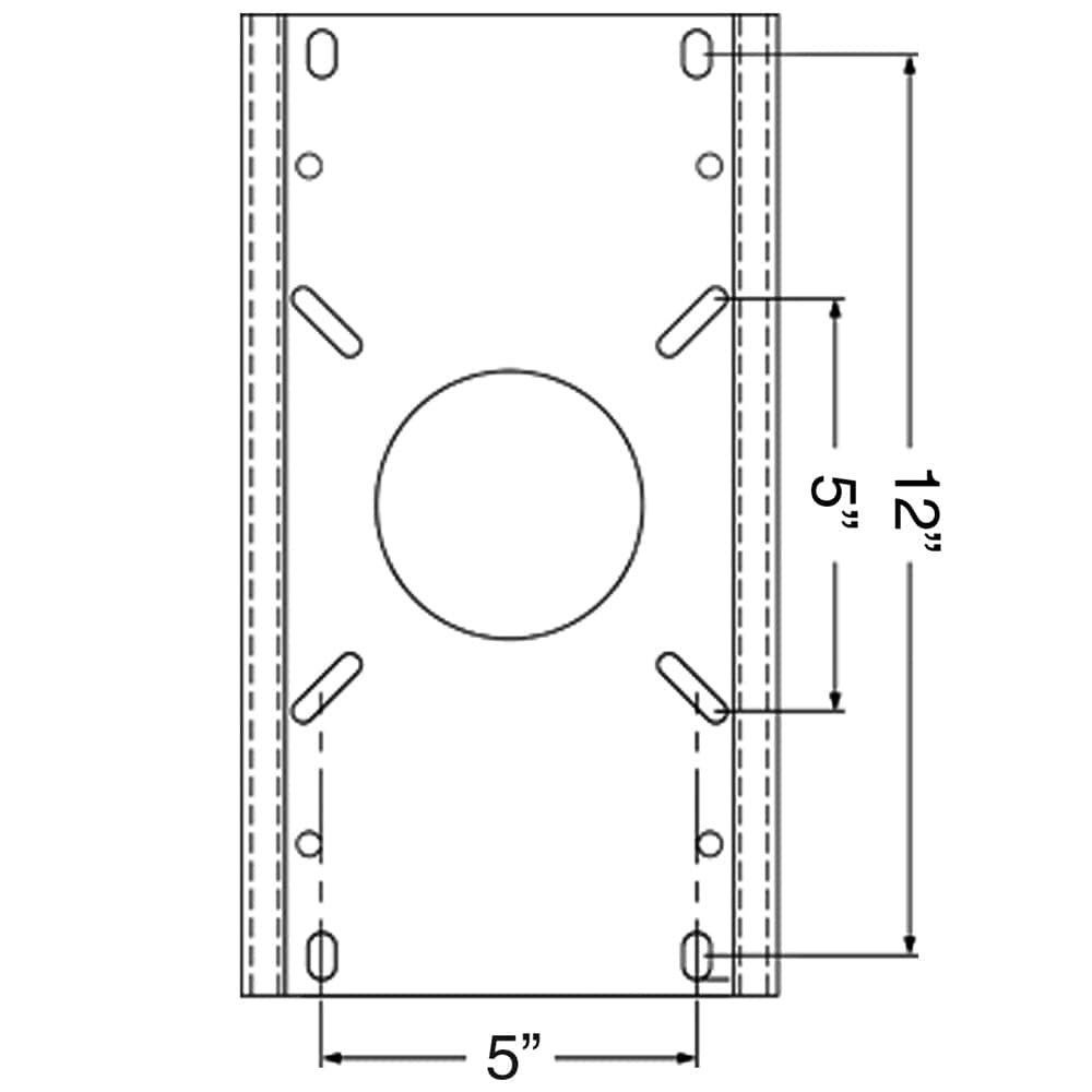 Springfield Marine Springfield Trac-Lock Swivel/Slide Non-Locking Mount f/2-7/8" Post Boat Outfitting