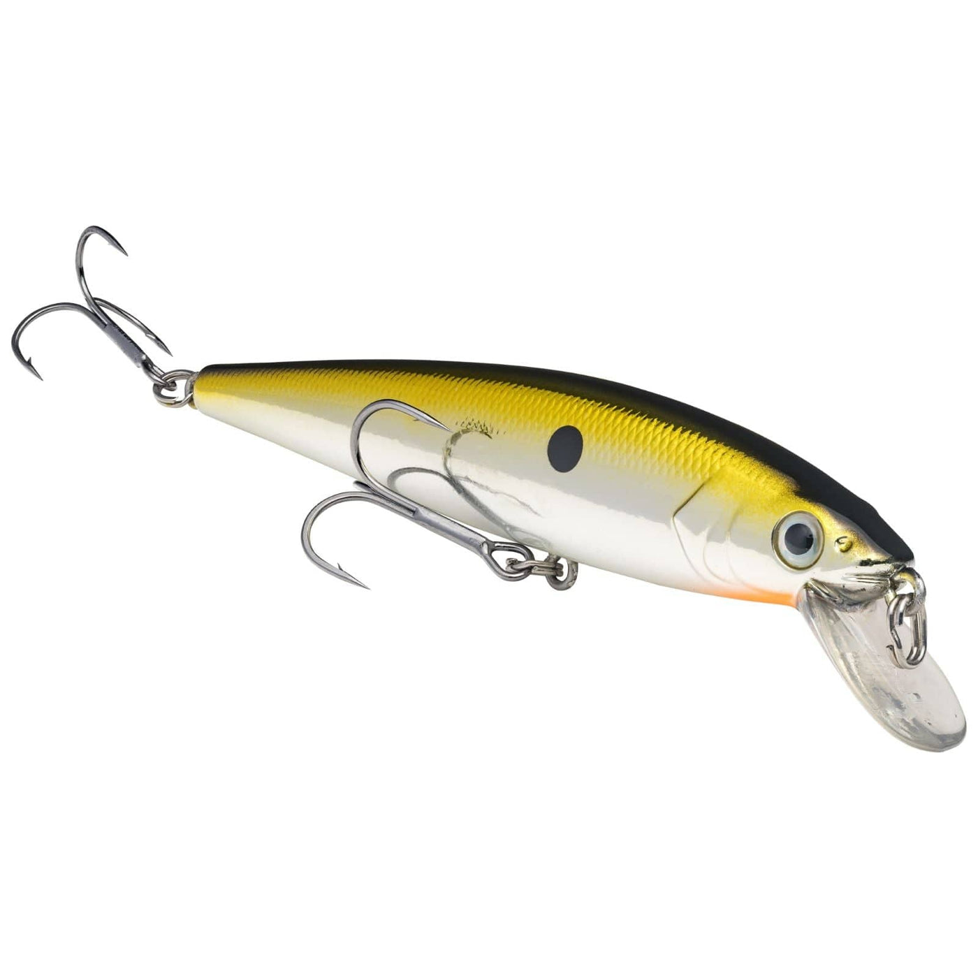 Strike King Strike King Jerkbait 200 3pk Chrome Gold Black Fishing