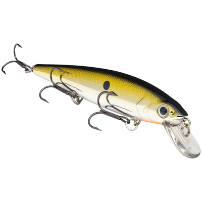 Strike King Strike King Jerkbait 300 3pk Chrome Gold Black Fishing