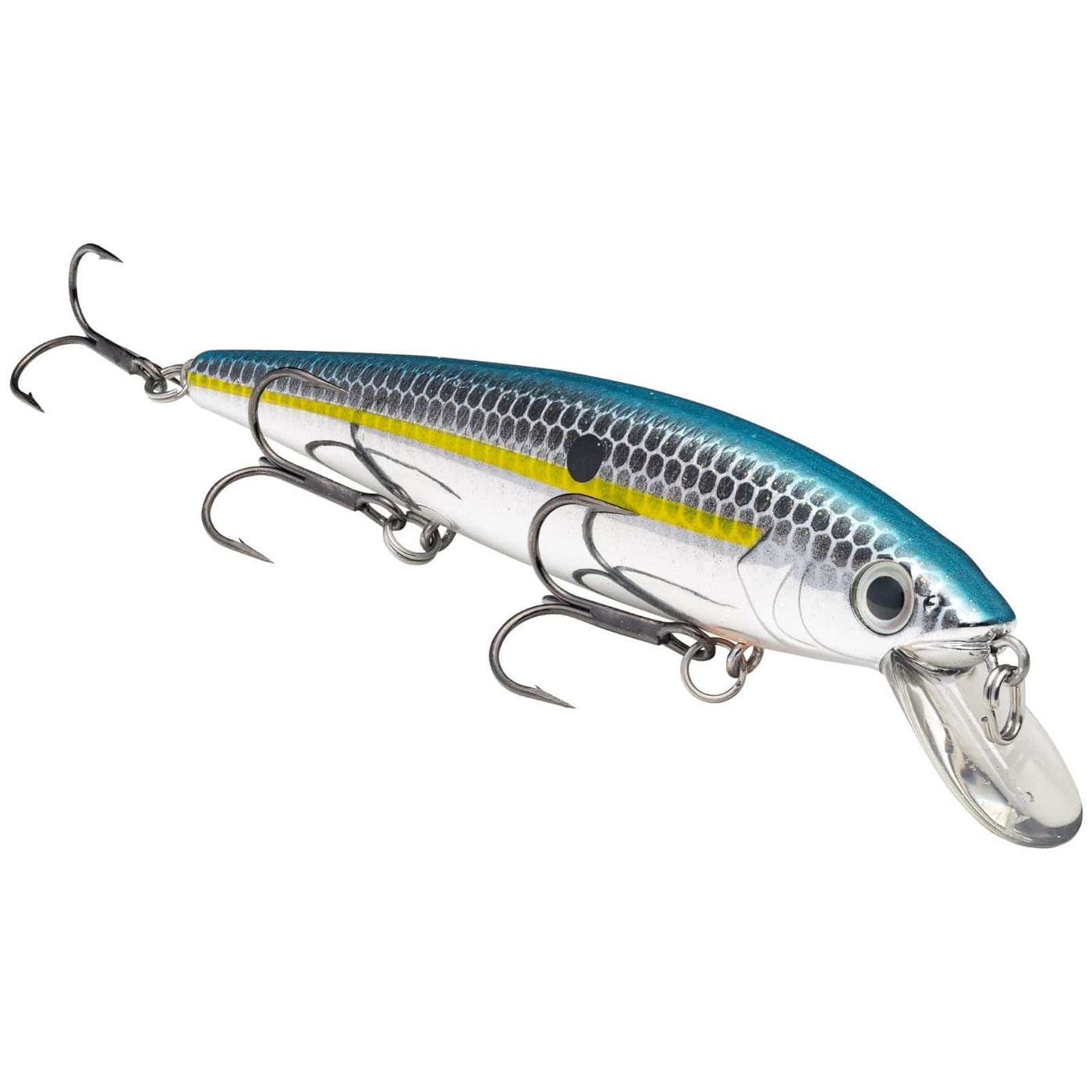 Strike King Strike King Jerkbait 300 3pk Chrome Sexy Shad Fishing