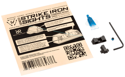 Strike Strike Iron Sights, Si P320-sights-stn      P320 Frt/rear Sght Firearm Accessories