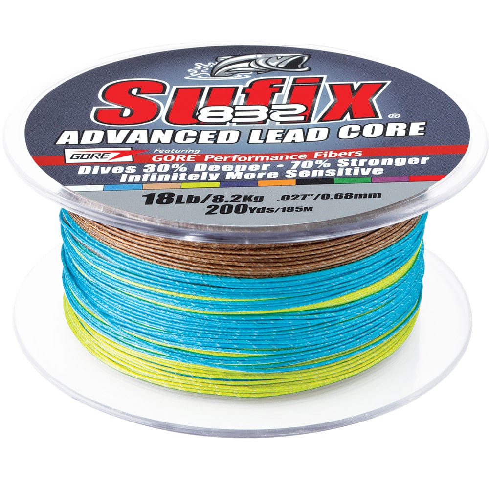 Sufix Sufix 832 Advanced Lead Core - 18lb - 10-Color Metered - 200 yds Hunting & Fishing