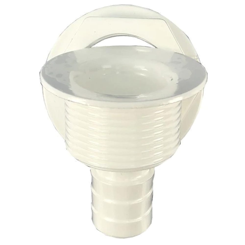 T-H Marine Supplies T-H Marine Straight Barbed All-Purpose Drain - White Marine Plumbing & Ventilation