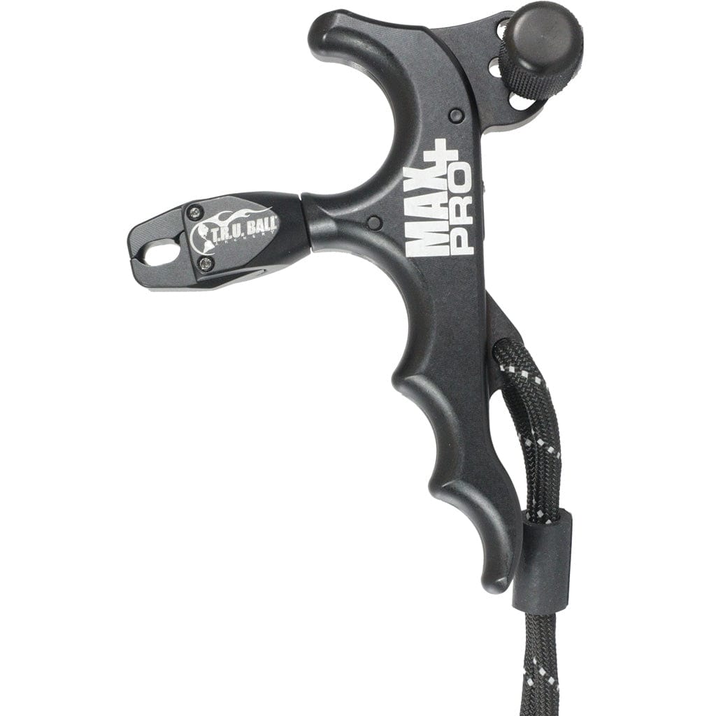 T.R.U. Ball Archery Tru Ball Max Pro Plus Release 4 Finger Black Archery Accessories