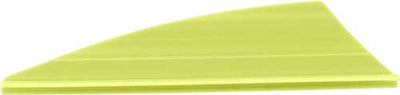 TAC VANES Tac Vanes Driver Vanes Yellow 2.25 In. 36 Pk. Archery Accessories