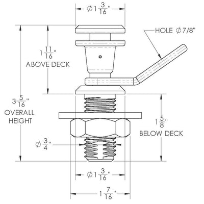 TACO Marine TACO Quick Release Fender Lock Kit Anchoring & Docking