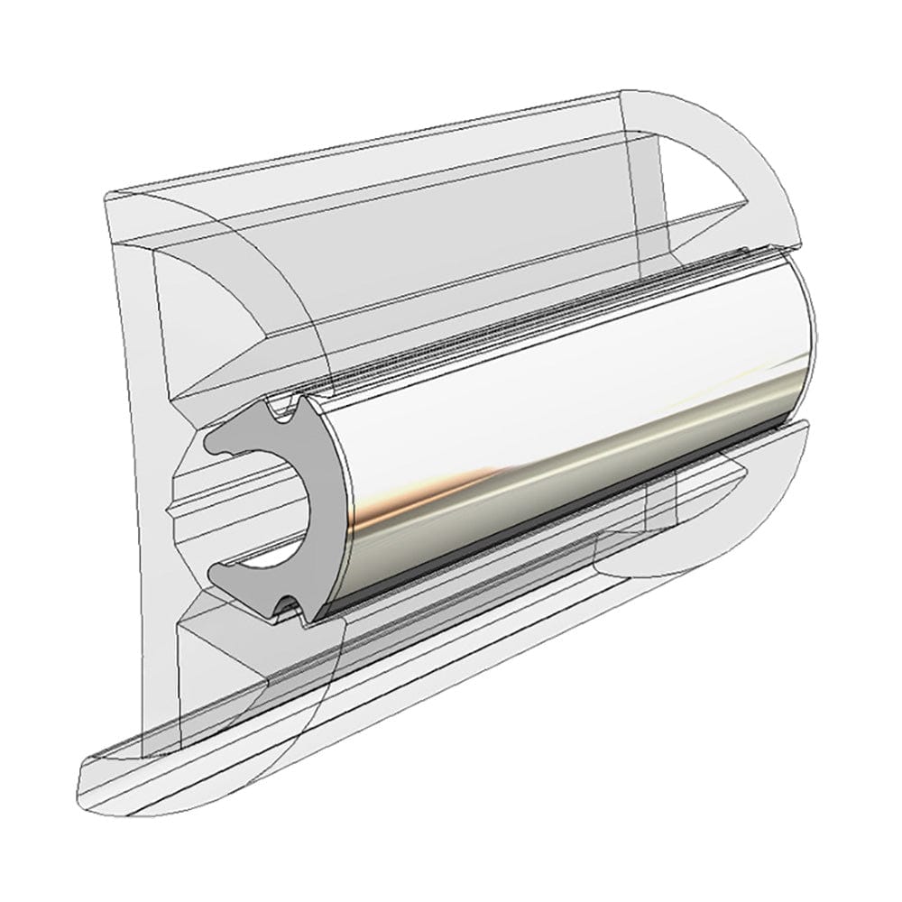 TACO Marine TACO Rub Rail Insert - Flexible Chrome - 80' Marine Hardware