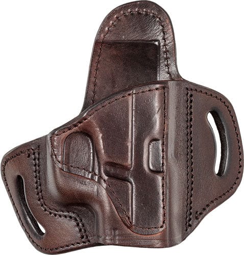 Tagua Tagua Tx 1836 Fort Belt Holstr - Most 9/40/45 Dbl Stk Rh Brown Holsters And Related Items