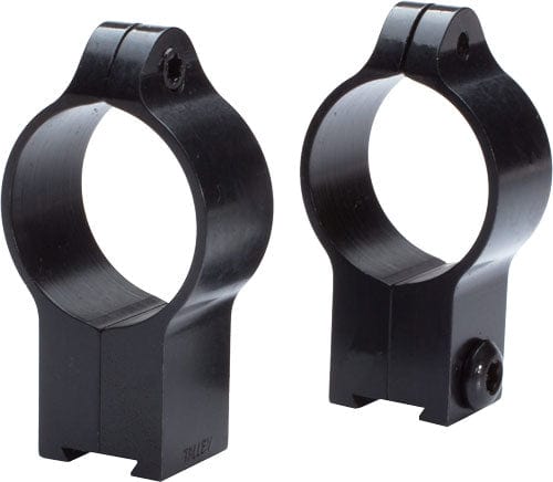 Talley Manufacturing Talley 1" 22 Anschutz Steel - Rimfire Rings High For Dvetail Scope Mounts And Rings