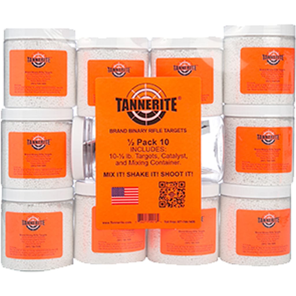 Tannerite Tannerite Exploding Rifle Target 1/2 Lb 10 Pk. Shooting