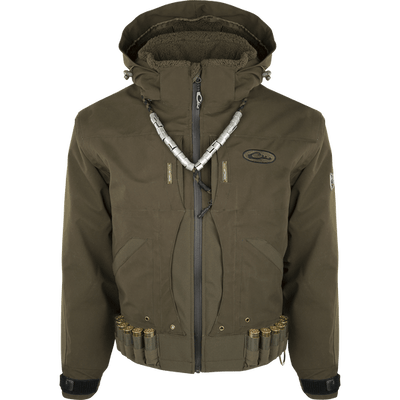 Texas Fowlers Guardian Elite Flooded Timber Insulated Jacket Green Timber / Small