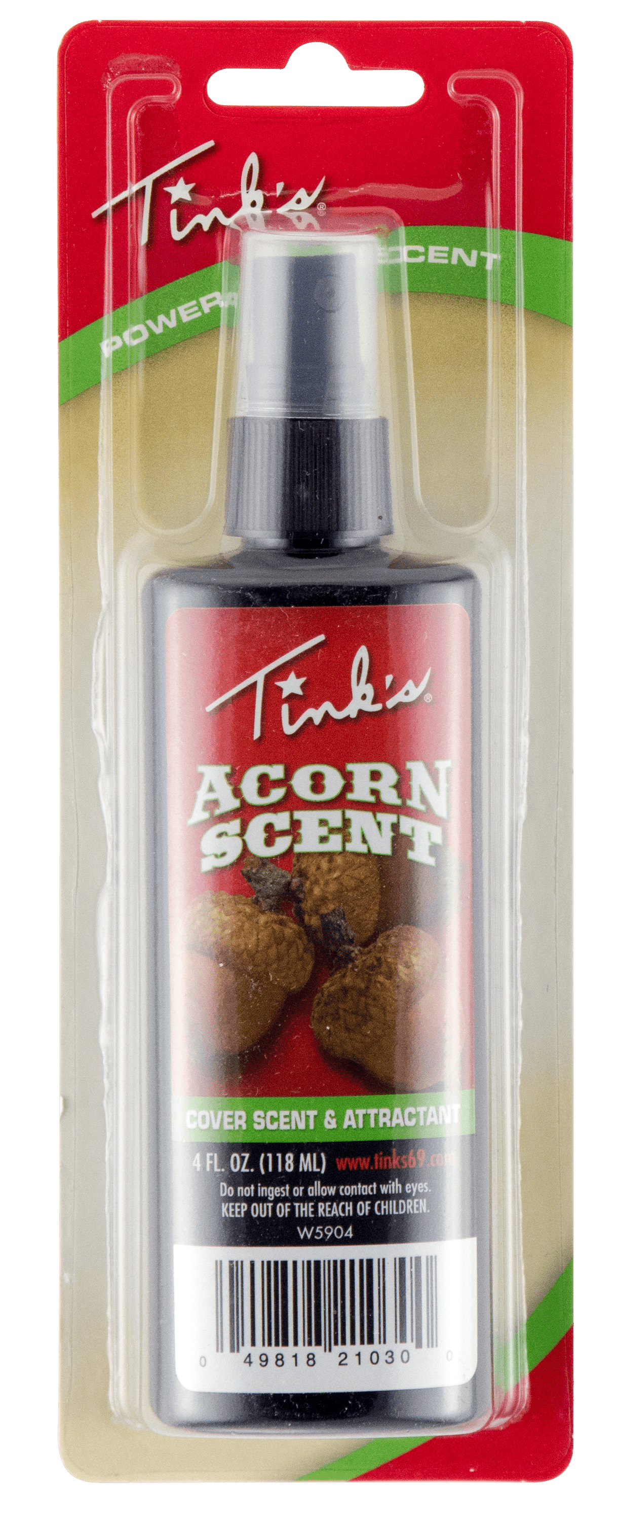 Tinks Tinks Acorn Cover Scent 4 Oz. Hunting