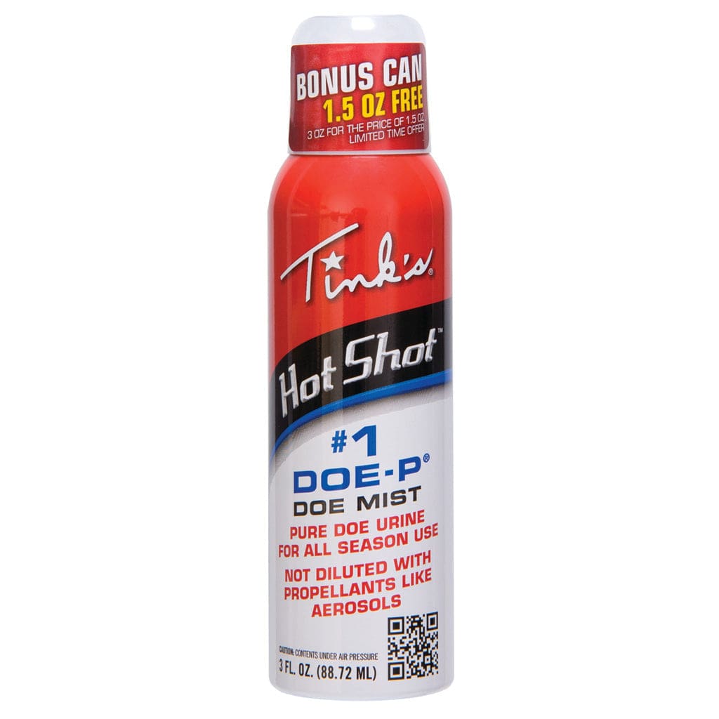 Tinks Tinks Hot Shot #1 Doe-p Non-estrous Mist 3 Oz. Scents/scent Elimination