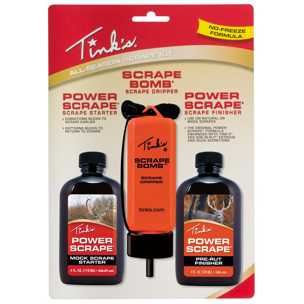 Tinks Tinks Power Scrape All Season Kit Scrape Bomb 4 Oz. Hunting