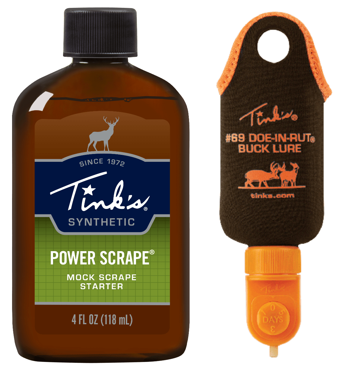 Tinks Tinks Power Scrape, Tinks W5105 Power Scrape Dial-a-dripper Combo Pack Hunting