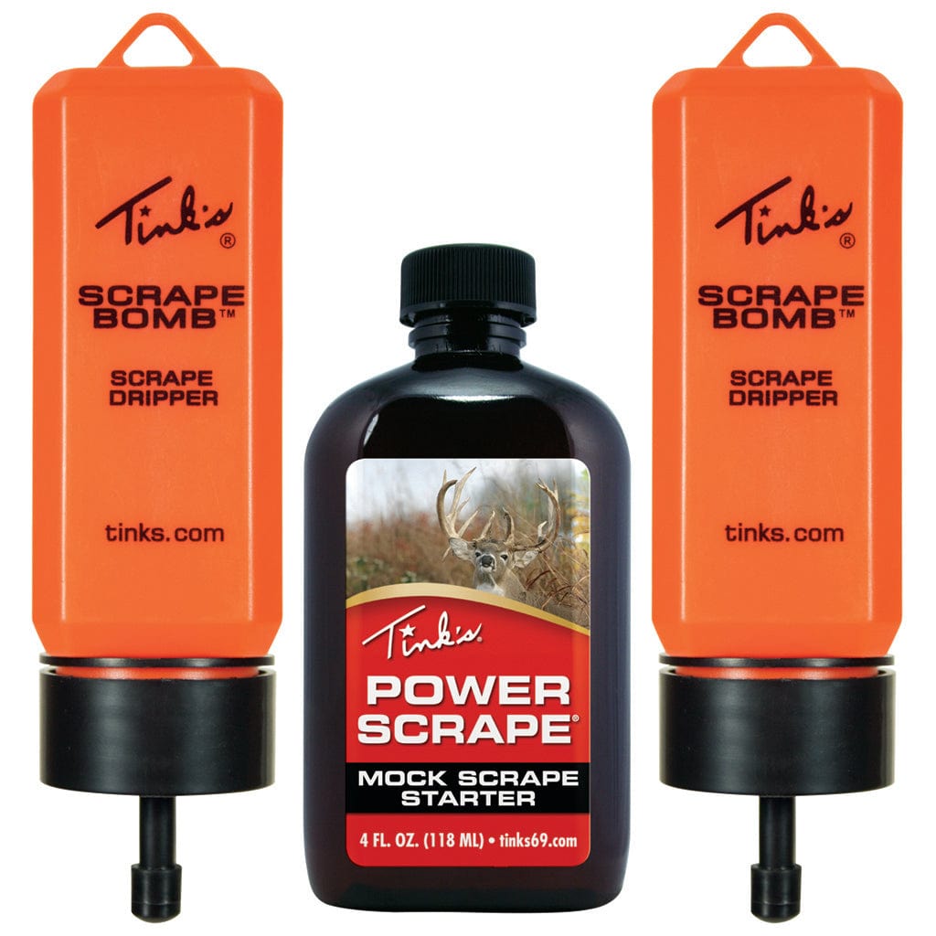 Tinks Tinks Power Scrape Value Pack W/drippers 4 Oz. Hunting